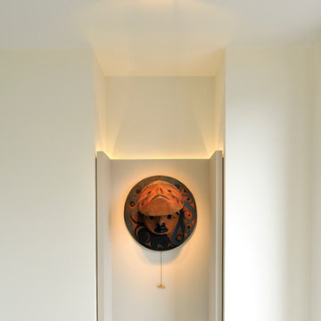 Kalu 2, Wall/Ceiling Lamp, Brushed Aluminum Finish