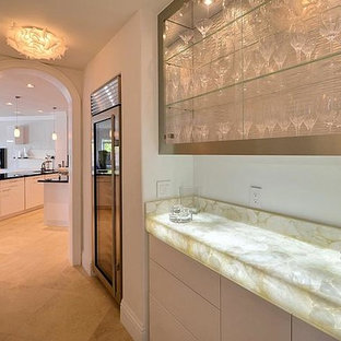 Kitchen, formal dining and living room