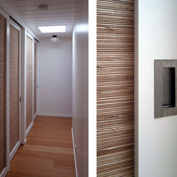 Klopf architecture - hallway with door handle detail