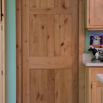 Knotty Alder 6-panel Solid Wood Door