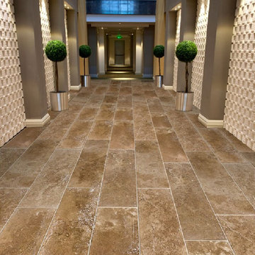 Large format 12" x 26" Coco Travertine Tiles from Royal Stone & Tile