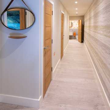 Looking along the hallway to the cloakroom