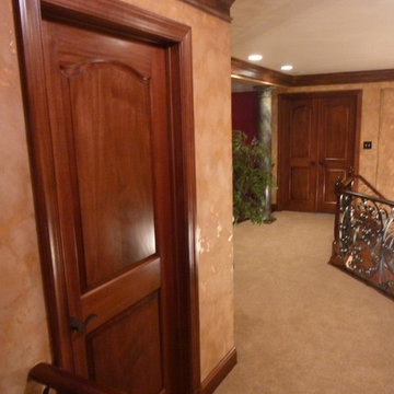Mahogany bedroom doors