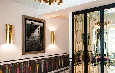 Houzz Tour: This Maximalist Modern Apartment is All Glitz and Glamour