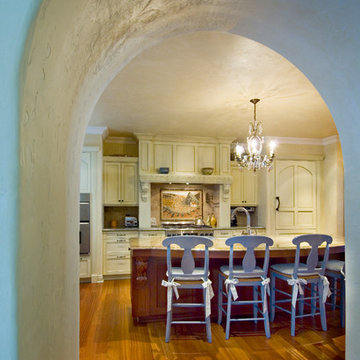 Mediterranean, Tuscan, Whole-house remodeling