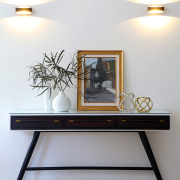MIdcentury modern console table