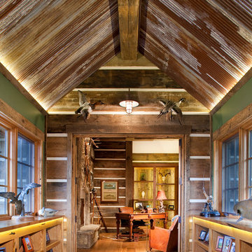 Mine Style Rustic Mountain Lodge