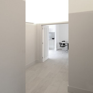 Mineral White Concrete Wall Panel & Flooring