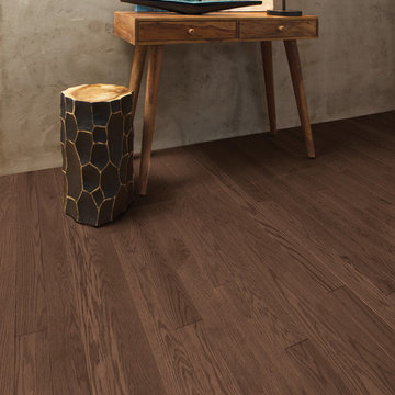 Mirage Hardwood Flooring - 3-1/4" Red Oak Brushed Knowlton