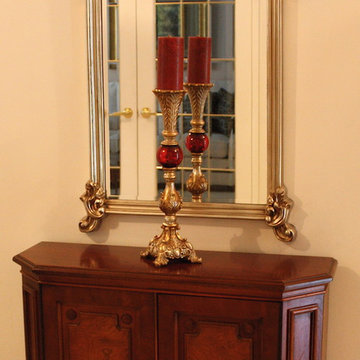 Mirror and Console Table
