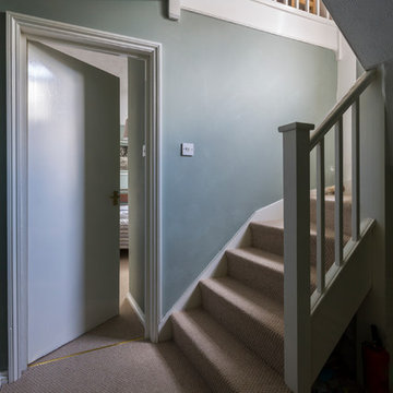 Modern Hallway and Stairs