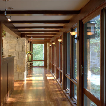 Mountain and Brook Home - Window Hall