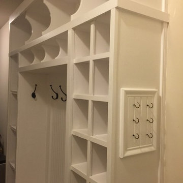 Mud Room Built In Cabinetry