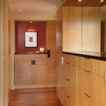 Northwest Modern Rural Residence Hallway