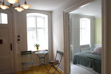 Example of a classic hallway design in Copenhagen