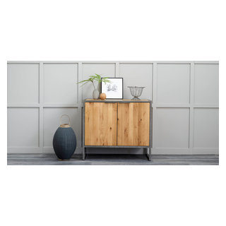 Oak Furniture Land Brooklyn Range Industrial Hallway