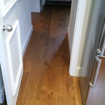 Oak Wood Flooring to Living Areas in South London