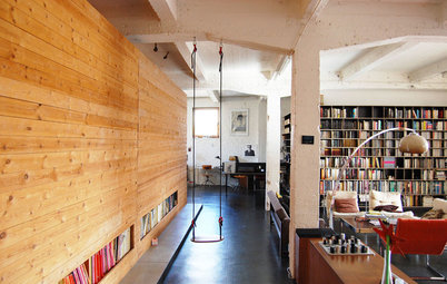 It’s a Wrap: Bookcase Walls Create Bedrooms in a Loft