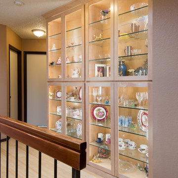 Oceanside Remodel with Beautiful Glass Display Case