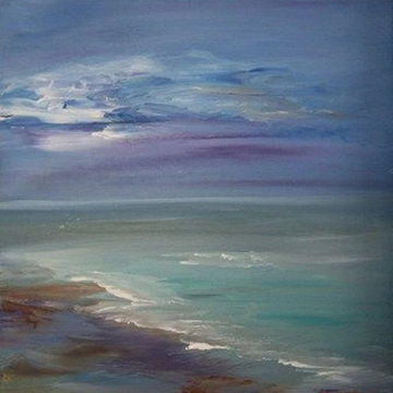 Original  Acrylic Seascape Painting by Sheri Wilson