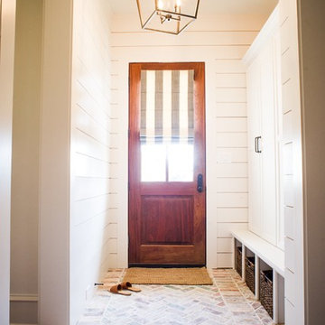 Painted Brick with Southern Charm