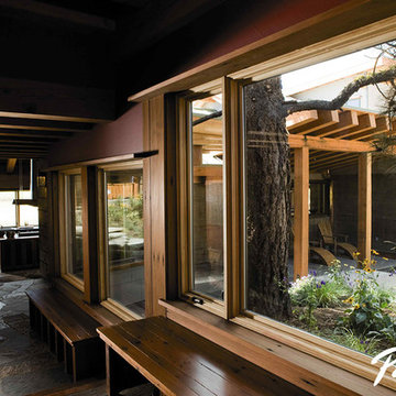 Pella® Architect Series® casement and fixed windows