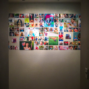 Photo gallery wall