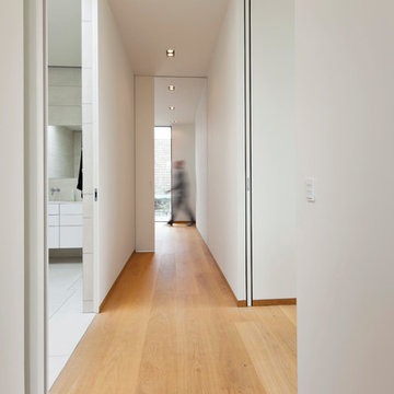 Pocket doors in modern home
