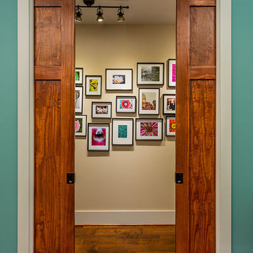 Pocket doors to control public and private