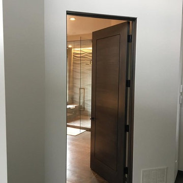 Poplar Interior Bathroom Door