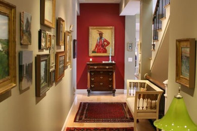 Example of a classic hallway design in Boston