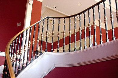 Example of a staircase design in St Louis