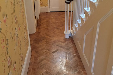 Reclaimed Herringbone Oak Parquet