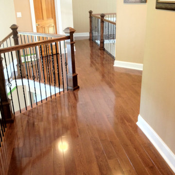 Red Oak with Warm Walnut Stain