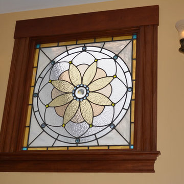 Refurbished stained glass window