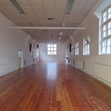 Refurbishment of church hall floor - after!