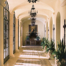 Guest wing hallway