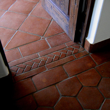 Santa Barbara style Spanish Floor Patterns