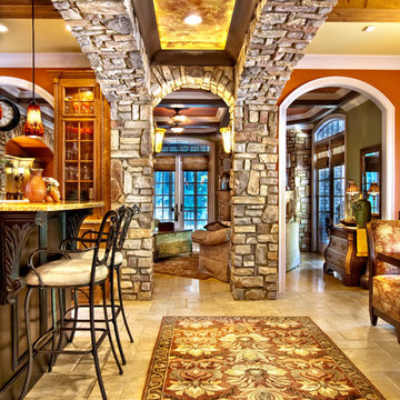 Sater Design Collection's 6688 "Wulfert Point" Home Plan