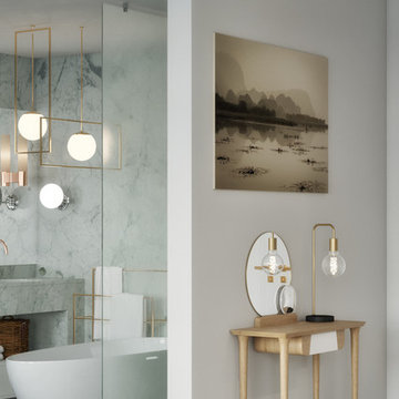 Scandinavian Master Bedroom