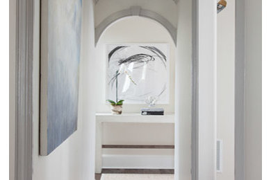 Hallway - modern hallway idea in New York