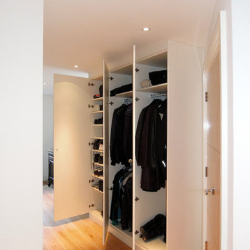 Simple & Stylish Hallway Wardrobe/Storage Solution - Wimbledon, London.