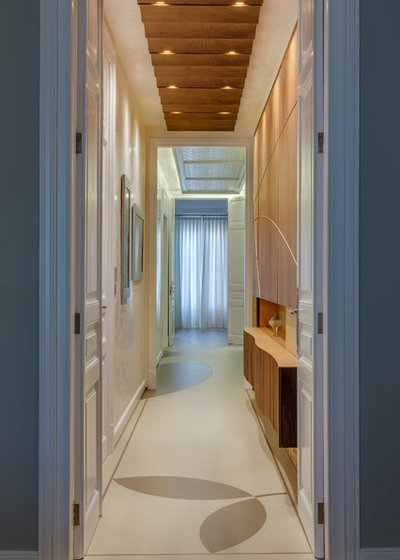 Modern Hallway & Landing by NEOLITH by TheSize