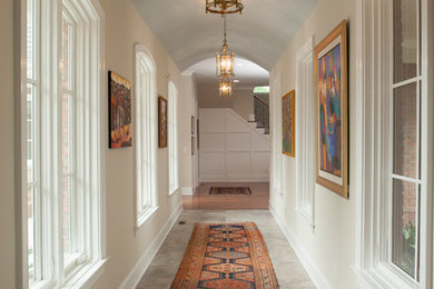 Hallway - traditional hallway idea in Wilmington