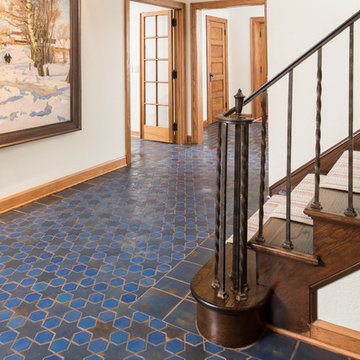 Spanish Mission Hex and Star Floor