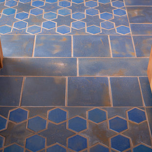 Spanish Mission Hex and Star Floor
