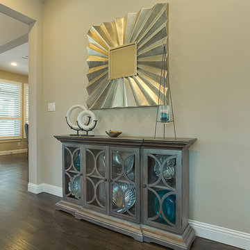 Sparkling Console and Mirror