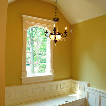 Specialty Trim on this window seat in Westfield, NJ