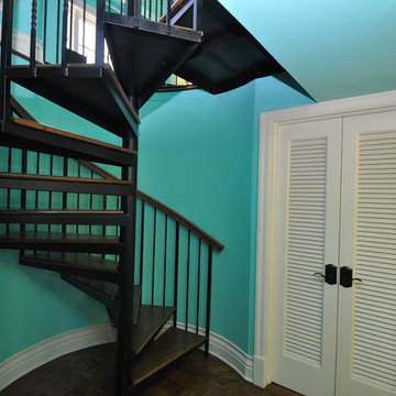 Spiral Staircase to Loft