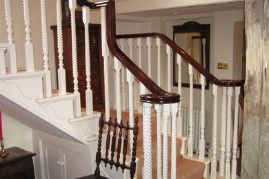 Design ideas for a victorian staircase in Sussex.
